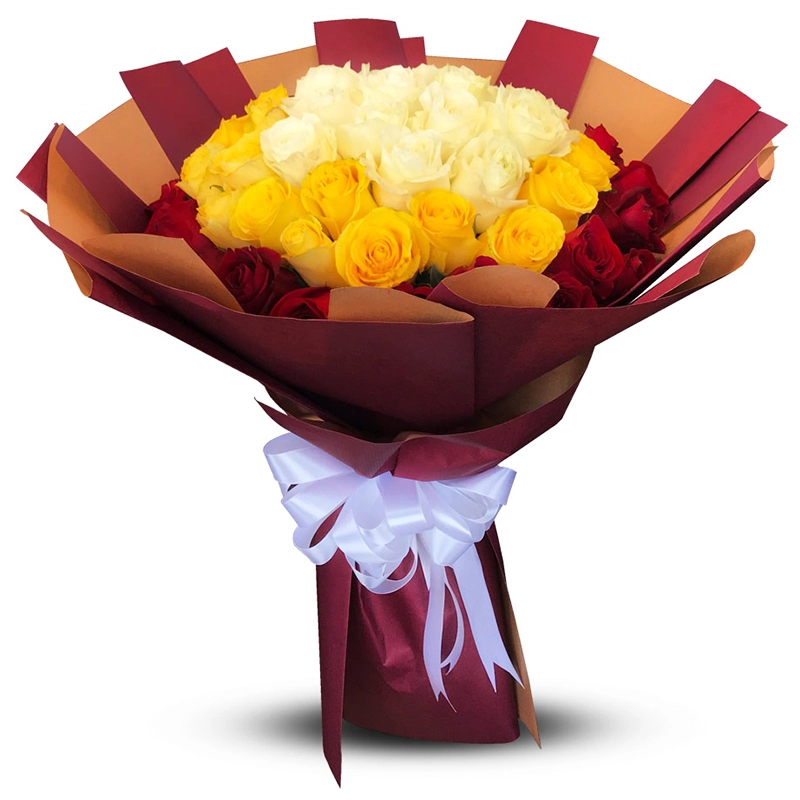 Розы 51 шт